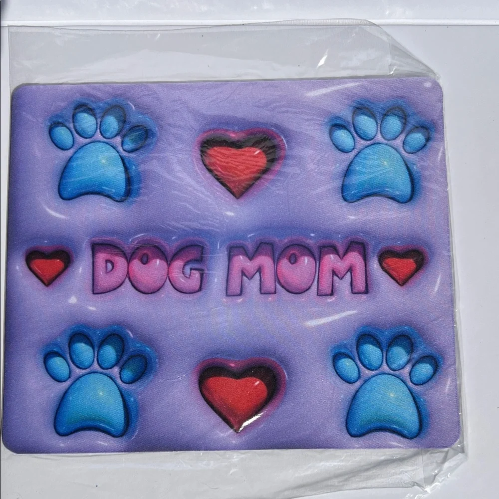 Purple Dog Mom Pet Mat